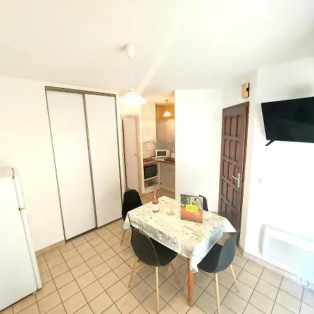 アパート Soleil Catalan Ok Cheques Rdc Terrasse Privative 150m 6pers Wifi Parking サン・シプリアン