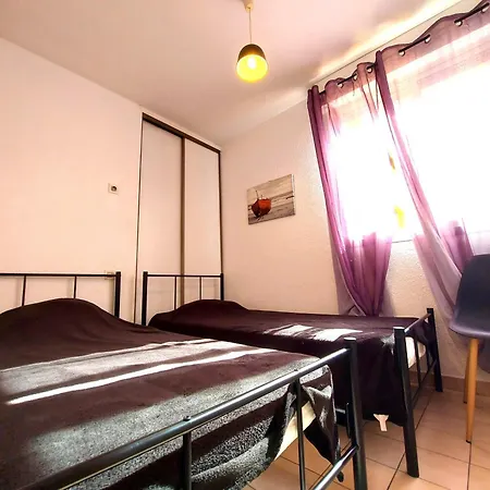 Apartmán Soleil Catalan Ok Cheques Rdc Terrasse Privative 150m 6pers Wifi Parking *