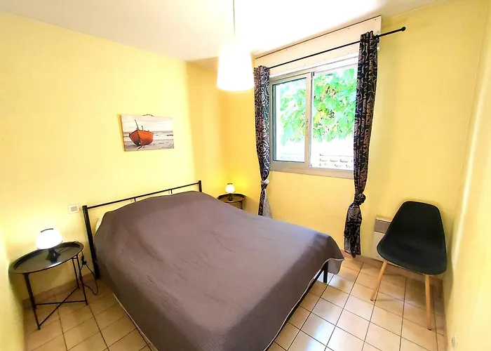 Soleil Catalan Ok Chéques Rdc Terrasse Privative 150m 4pers Wifi Parking Appartement Saint-Cyprien (Pyrenees-Orientales)