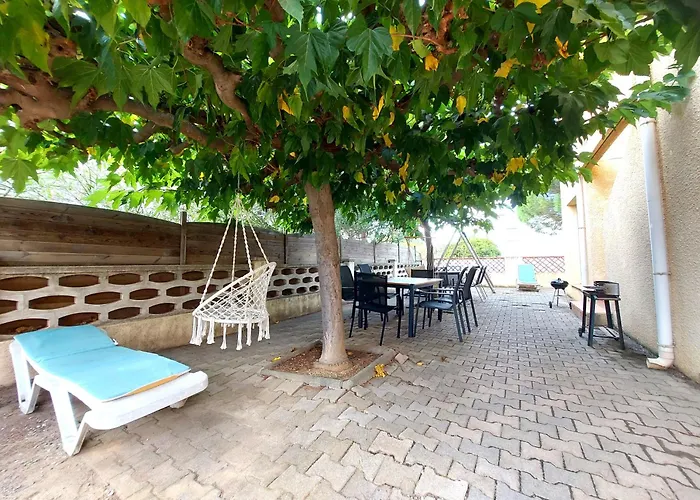 Appartement Soleil Catalan Ok Chéques Rdc Terrasse Privative 150m 4pers Wifi Parking Saint-Cyprien (Pyrenees-Orientales)
